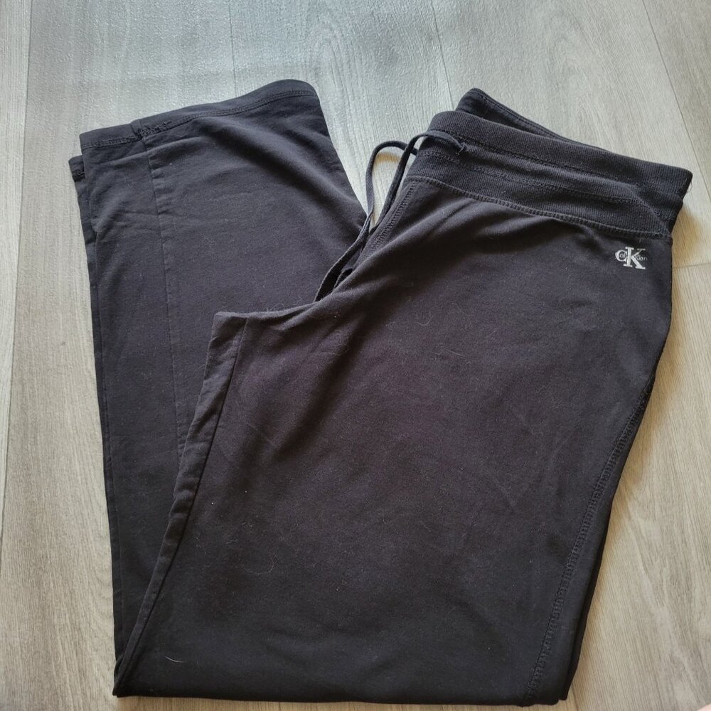 Calvin Klein Black Lounge Pants L/G